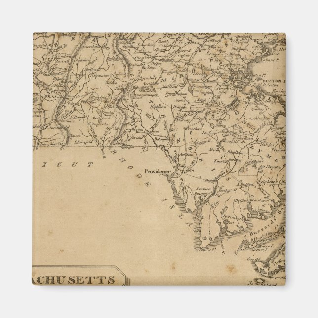 Imán Massachusetts 5 (Frente)