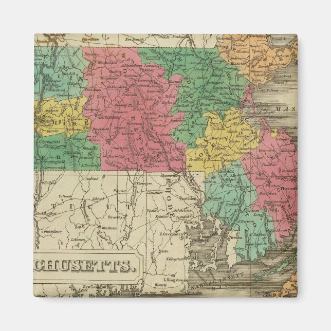 Imán Massachusetts 7 (Frente)