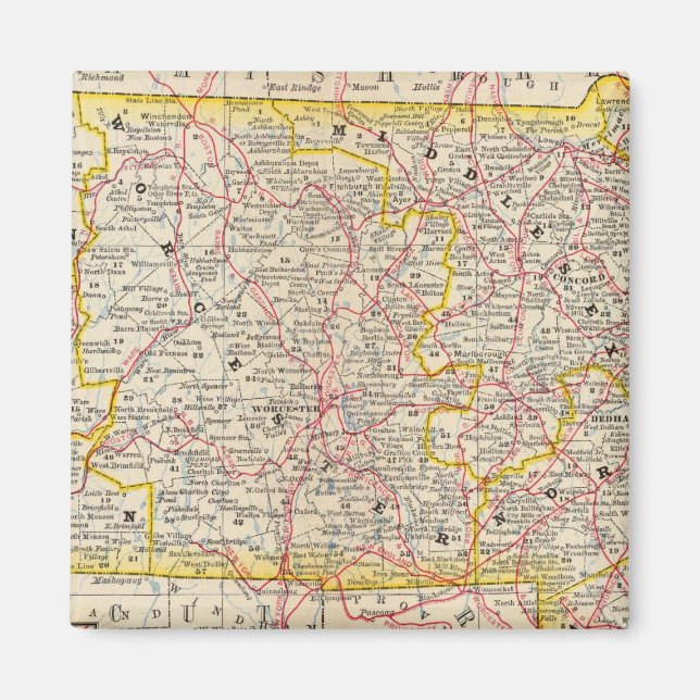 Imán Massachusetts 8 (Frente)