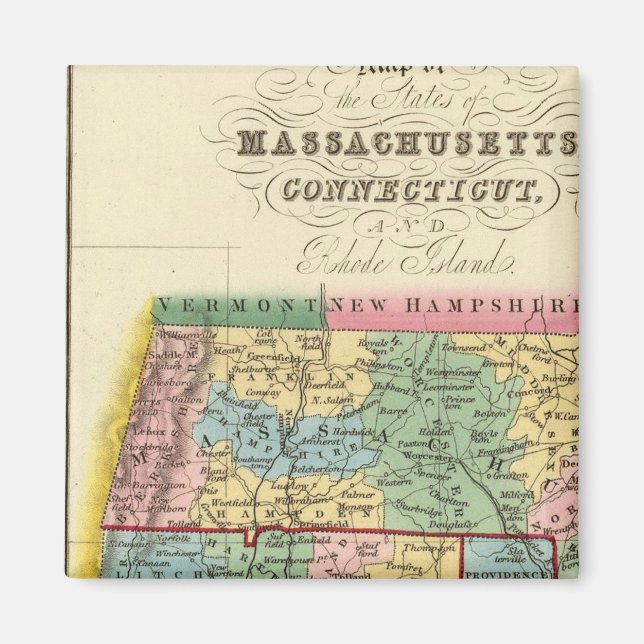 Imán Massachusetts, Connecticut, Rhode Island (Frente)