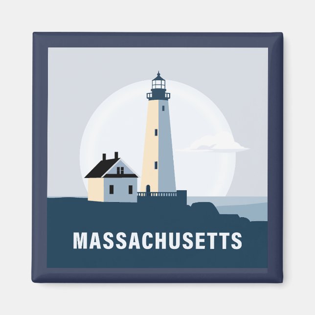 Imán Massachusetts (Estados Unidos de América) (Frente)