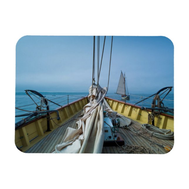 Imán Massachusetts, Gloucester, Schooner Festival 3 (Horizontal)