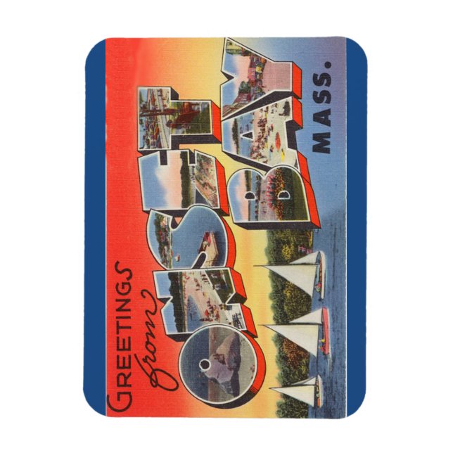 Imán Massachusetts, Onset Bay Magnet (Vertical)