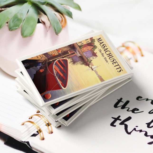 Imán Massachusetts vintage (Subido por el creador)