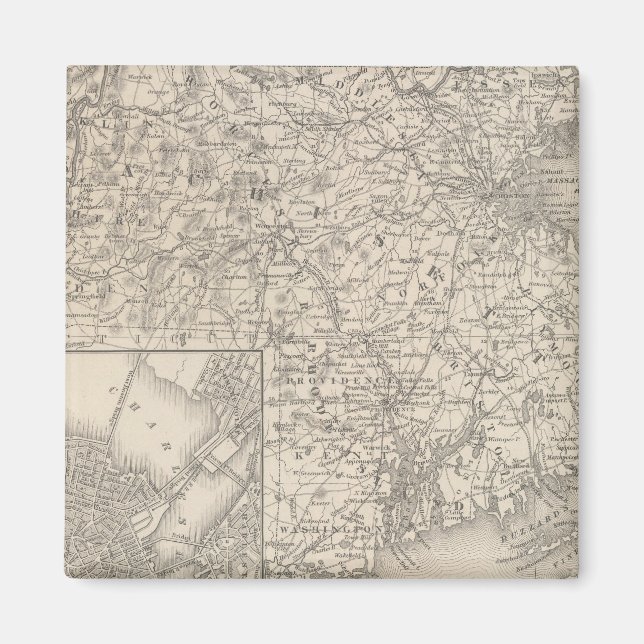 Imán Massachusetts y Rhode Island (Frente)