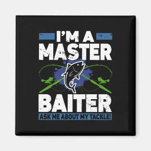 Imán Master Byiter Shirt Gracioso Pesca Pescador