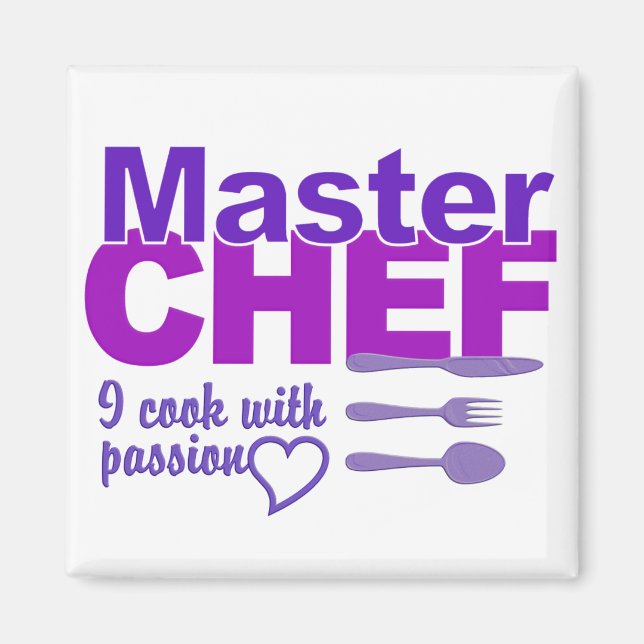 imán Master Chef (Frente)