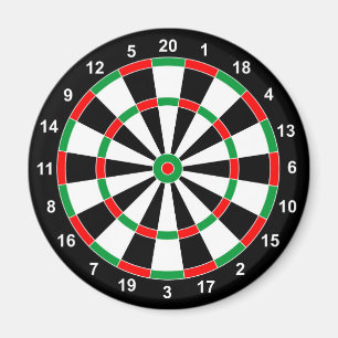 Imán Master Darts Board Basic Round Target Juego clásic