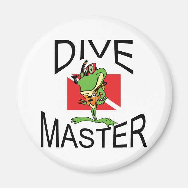 Imán Master Diver SCUBA (Frente)
