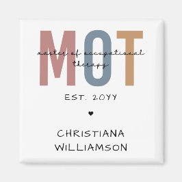 Imán Máster personalizado en terapia ocupacional