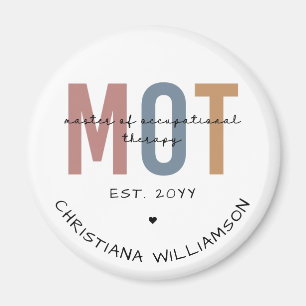 Imán Máster personalizado en terapia ocupacional