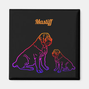 Imán Mastín Pilou Magnet