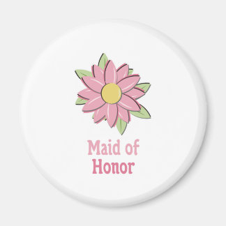 Imán Mata de honor de la flor rosa