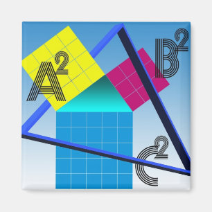 Imán Matemáticas, diseño colorido