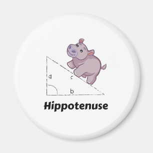 Imán Matemáticas divertida de Hippotenuse