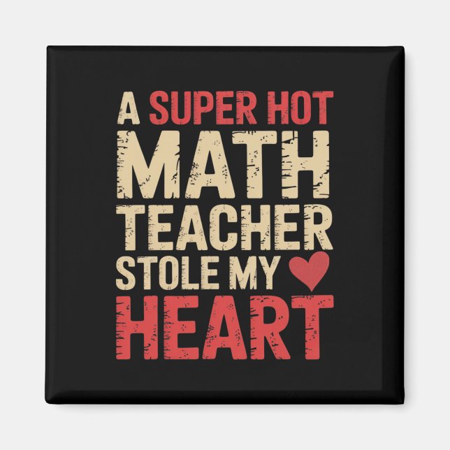 Imán Matemáticas Divertidas Una Profesora de Matemática (Frente)