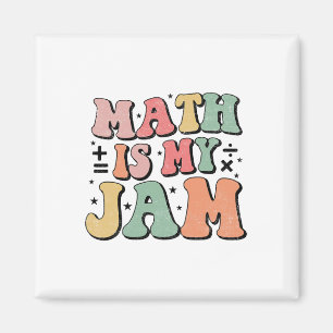 Imán Matemáticas geniales es mi jamón primer día de cla