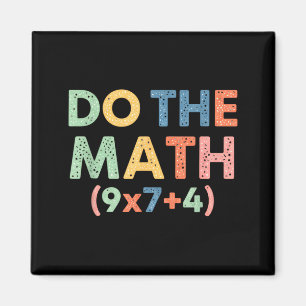 Imán Matemáticas Haz La Cuenta (9x7+4) Ecuación Diverti
