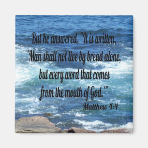 Imán Mateo 4:4