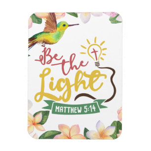 Imán Mateo 5:14 SER LA LUZ