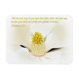 Imán Mateo 5:16 Inspirador