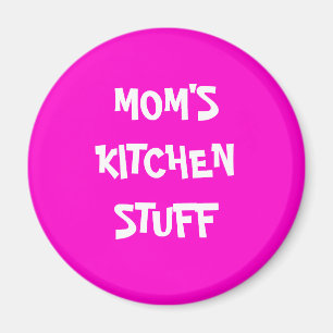 IMÁN MATERIA DE LA COCINA DE LA MAMÁ