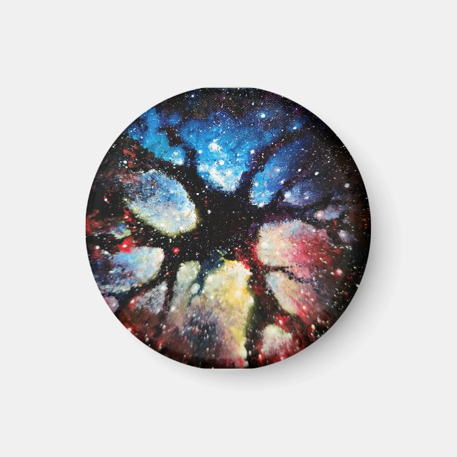 Imán Materia oscura en el universo (Frente)