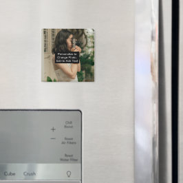 Imán Material gráfico fotográfico personalizado persona