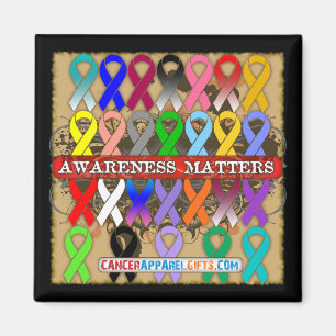 Imán Materias de la conciencia del cáncer - cintas de