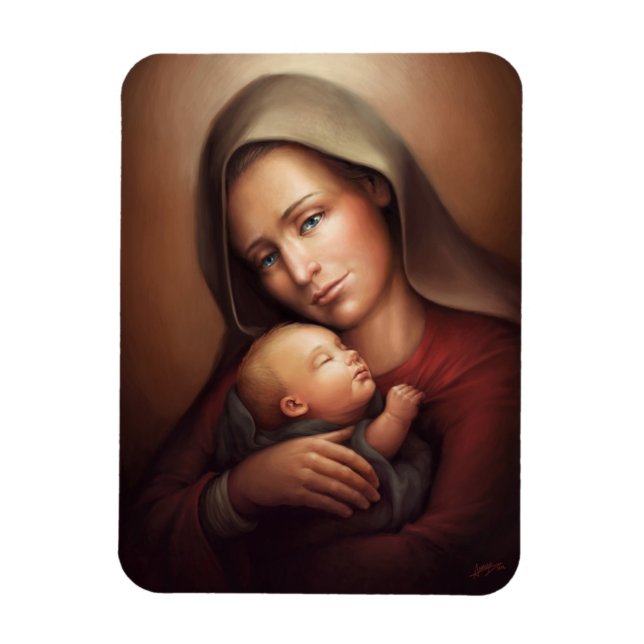Imán Maternidad divina (Vertical)