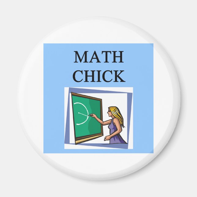 IMÁN MATH CHICK (Frente)