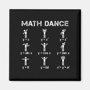 Imán Math Dance Funciones algebraicas Graciosa Camisa d