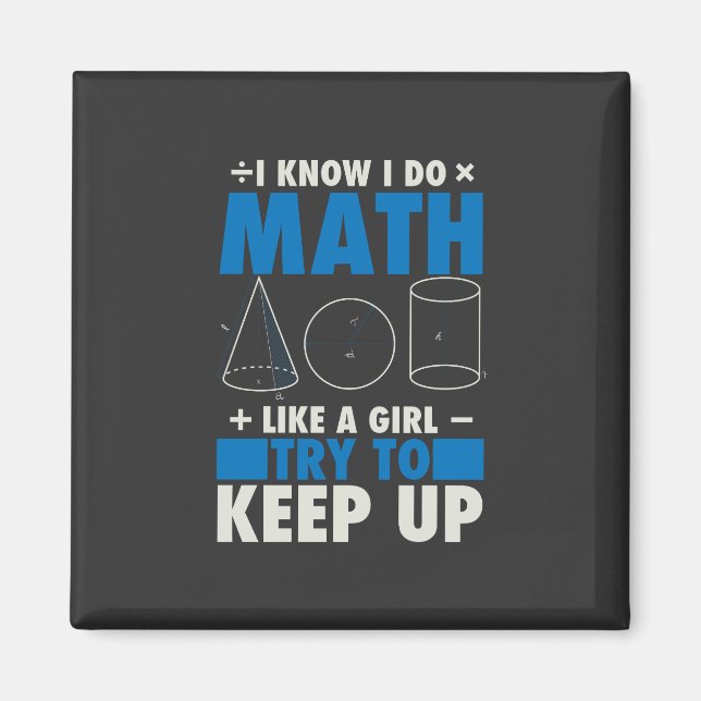 Imán Math Math Teacher Pun Gift (Frente)