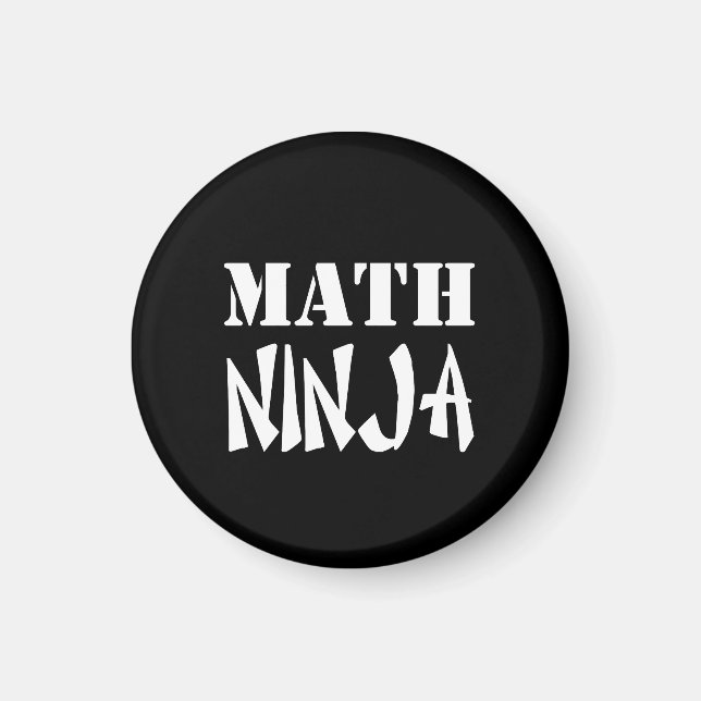 Imán Math Ninja (Frente)