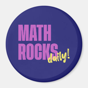 Imán Math Rocks Daily