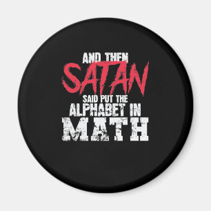 Imán Mathe: Satan Said puso el alfabeto en matemáticas