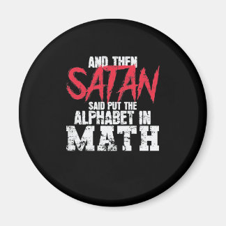 Imán Mathe: Satan Said puso el alfabeto en matemáticas
