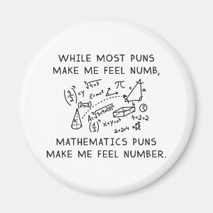 Imán Mathematics Puns