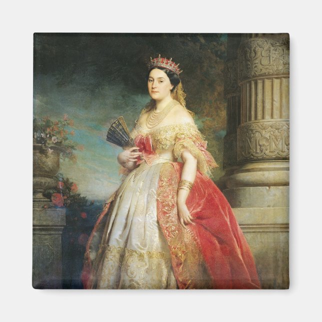Imán Mathilde Laetitia Wilhelmine Bonaparte 1861 (Frente)