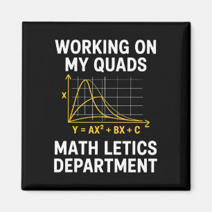 Imán Mathletics Trabajando En Mis Cuádriceps Álgebra Ál