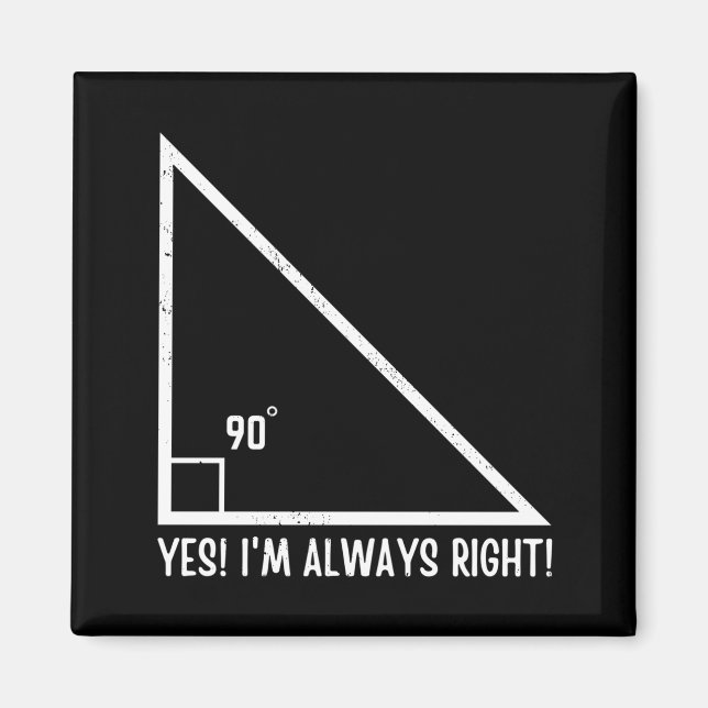 Imán Maths / Mathematics Teacher Funny (Frente)