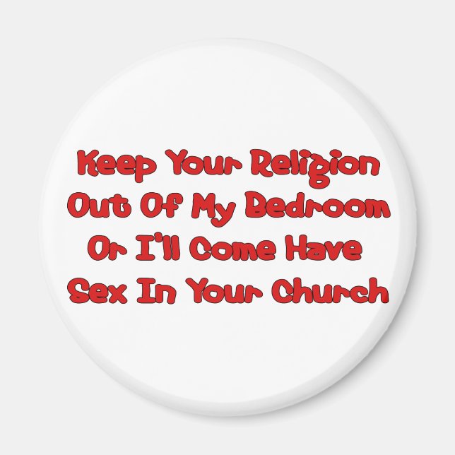 Imán Mating In Your Church (Frente)