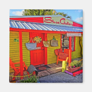 Imán Matlacha Florida Shoe Gallery Boutique Magnet