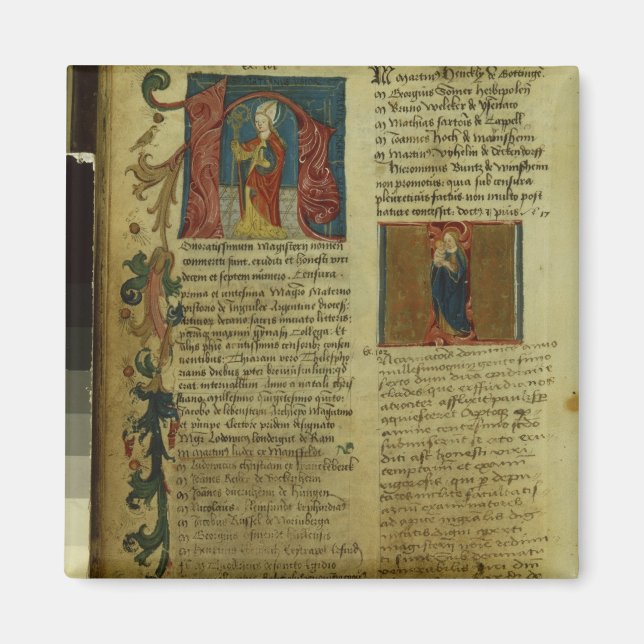 Imán Matrícula de Martin Luther (Frente)