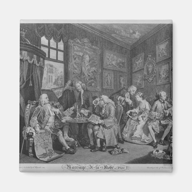 Imán Matrimonio a la manera (Frente)