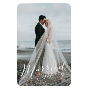 Imán Matrimonio de Navidades recién casados Foto