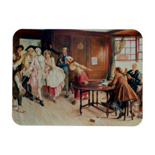 Imán Matrimonio en Fleet Street, 1898 (aceite sobre lie
