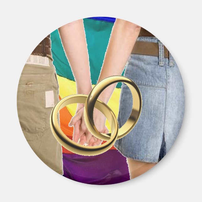 Imán Matrimonio femenino (Frente)