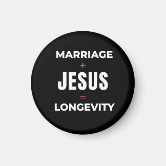 Imán Matrimonio + Jesús = Longevidad