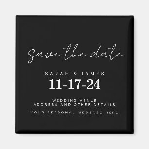 Imán Matrimonio mínimo moderno salva la fecha